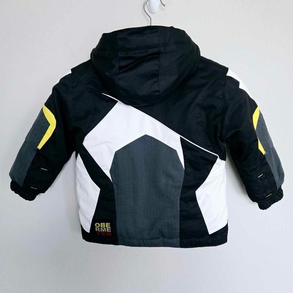 Obermeyer Toddler Boys Orb Snow Ski Snowboard Jacket Black Sz 4 - Picture 4 of 9